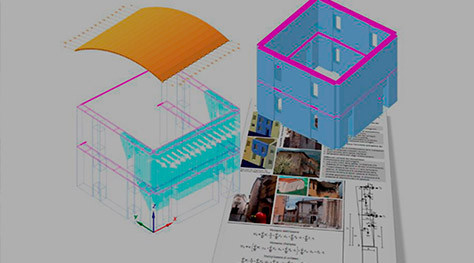 Modellazione tridimensionale strutturale e architettonico - Immagine